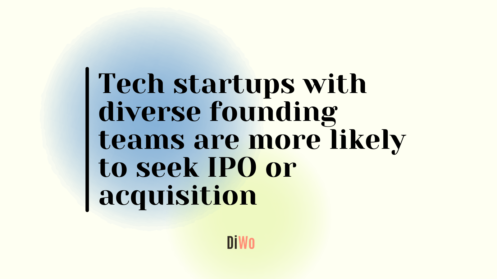 Featured image for “Tech startups with diverse founding teams are more likely to seek IPO or acquisition”